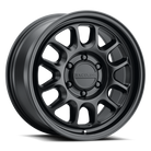 Raceline 958B Rogue 17x8.5in / 6X120 BP / 0mm Offset / 67.1mm Bore - Satin Black