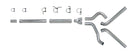 Diamond Eye KIT 4in Catback MFLR RPLCMENT PIPE DUAL AL: 94-97 FORD 7.3L F250/F350 PWRSTROKE