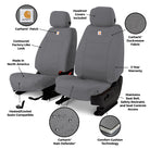 Covercraft 03-06 Chevrolet Suburban 1500 Carhartt PrecisionFit Second Row Seat Covers - Gravel