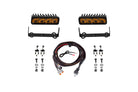 Diode Dynamics 2014-2024 Toyota 4Runner SS6 Sport LED Kit Yellow Fog 3000K