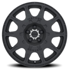 Method MR502 RALLY 17x8 +38mm Offset 5x4.5 67.1mm CB Matte Black Wheel