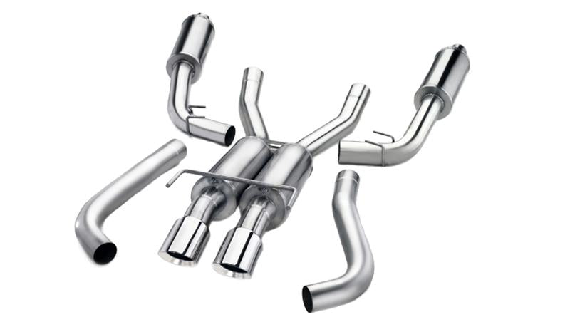 Corsa 2010-2015 Chevrolet Camaro Coupe SS 6.2L V8 Auto Black Sport Cat-Back + XO Exhaust