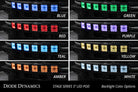 Diode Dynamics Bronco SS5 6-Pod CrossLink Grille Lightbar Kit Sport - White Combo
