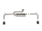 aFe 2023+ Mazda CX-50 Takeda 2.5in 304 SS Axle-Back Exhaust System w/ Carbon Fiber Tips