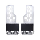 Putco 2020 Chevy Silv/Sierra HD (Front or Rear) - Set of 2 Mud Skins - Brushed SS w/ Hex Shield
