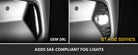Diode Dynamics 19-22 Toyota RAV4 SS3 Add-On Fog Lamp Kit - White Sport