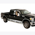 Putco 99-10 Ford SuperDuty Ext Cab 6.5ft Short Box - 6.25in Wide - 12pcs SS Rocker Panels