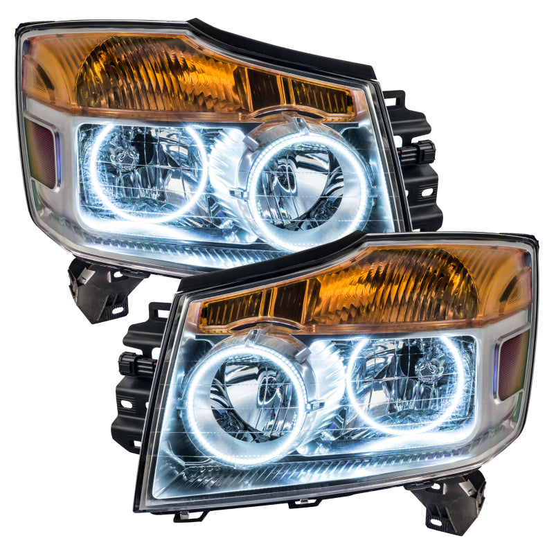 Oracle Nissan Armada 08-15 Halo Kit - ColorSHIFT w/o Controller