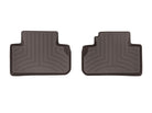 WeatherTech 2019+ Audi Q5 Rear 2nd Row (2-Piece Floor Liner)- Cocoa