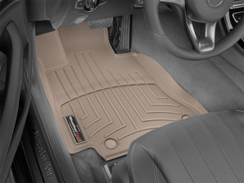 WeatherTech 2017+ Bentley Bentayga Front FloorLiner - Cocoa