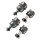 Synergy Jeep TJ/LJ/XJ/YJ/ZJ HD Knurled Front Ball Joint Set Dana 30/44 (w/2 Uppers + 2 Lowers)