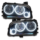 Oracle 05-10 Dodge Charger SMD HL (Non-HID) - Triple Halo - White