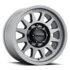 Method MR704 HD 17x9 18mm Offset 8x180 130.81mm CB Titanium Wheel