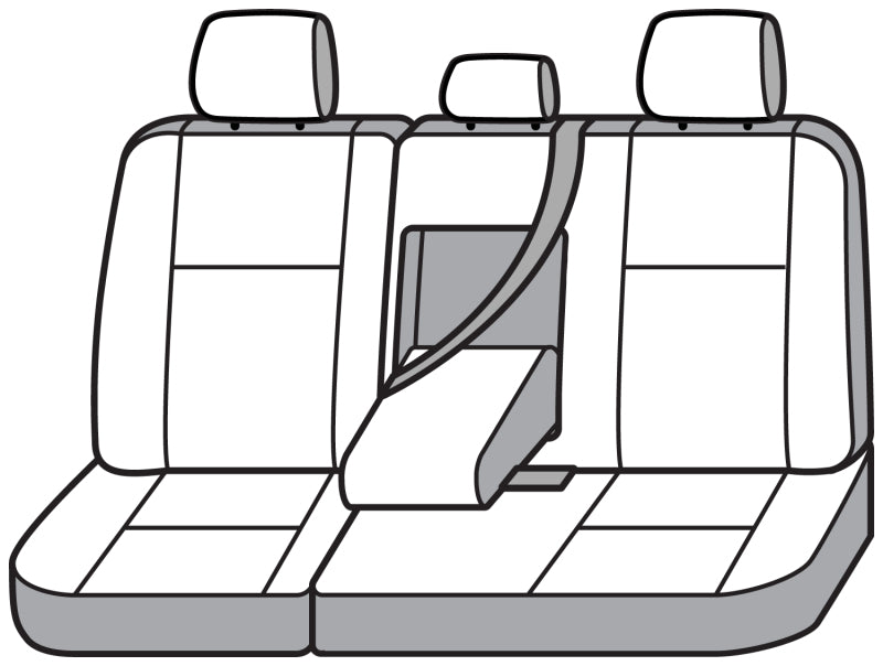 Covercraft 18-24 Jeep Wrangler Polycotton SeatSaver Custom Second Row Seat Covers - Wet Sand