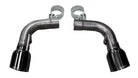 Corsa 2016-24 Chevy Camaro SS 2.75in Inlet / 4.5in Outlet Black PVD Tip Kit (For Corsa Exhaust Only)