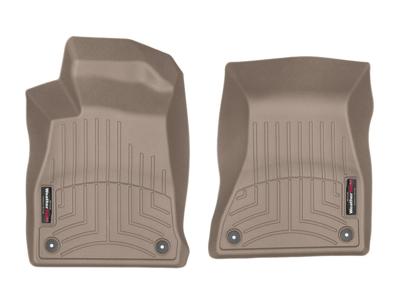 WeatherTech 2017+ Audi A4 (Sedan) Front FloorLiner - Tan