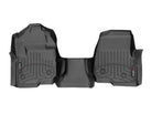 WeatherTech 2017+ Ford F-250/350/450/550 Front FloorLiner (Vinyl Floor/Regular Cab/Bucket Seat) - Bk