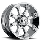 Raceline 991C Assault 16x8in / 5x127 BP / 0mm Offset / 78.1mm Bore - Chrome Wheel