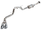 AWE Tuning 21-25 Ford F150 (14th Gen Reg Cab) Cat-Back Exhaust - 4.5in Dual Side Exit Chrome Tips