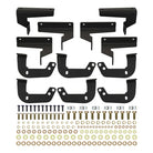 Westin 18-22 Jeep Wrangler JL Unlimited Outlaw Nerf Step Bars - Textured Black