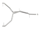 aFe 20-21 Audi A4 L4-2.0L (t) MACH Force-Xp 3in to 2-1/2in 304 SS Axle-Back Exhaust System
