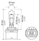 Hella Bulb 885 12V 50W PG13 T3.25