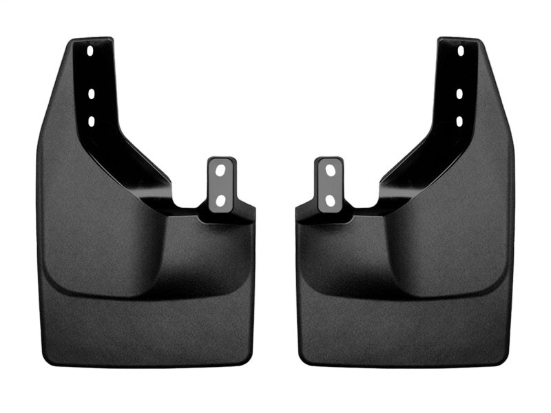 WeatherTech 2021+ Ford Bronco No Drill Rear MudFlaps - Black