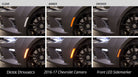 Diode Dynamics 16-21 Chevrolet Camaro LED Sidemarkers - Amber/ - Red (set)