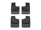 WeatherTech 24-25 Ford Ranger Raptor Front & Rear No Drill MudFlaps - Black