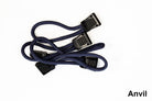 Fishbone Offroad Paracord Zipper Pulls 5 Pcs Anvil
