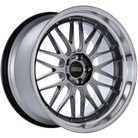 BBS LM 20x10.5 5x114.3 ET20 CB66 Diamond Black Center Diamond Cut Lip Wheel