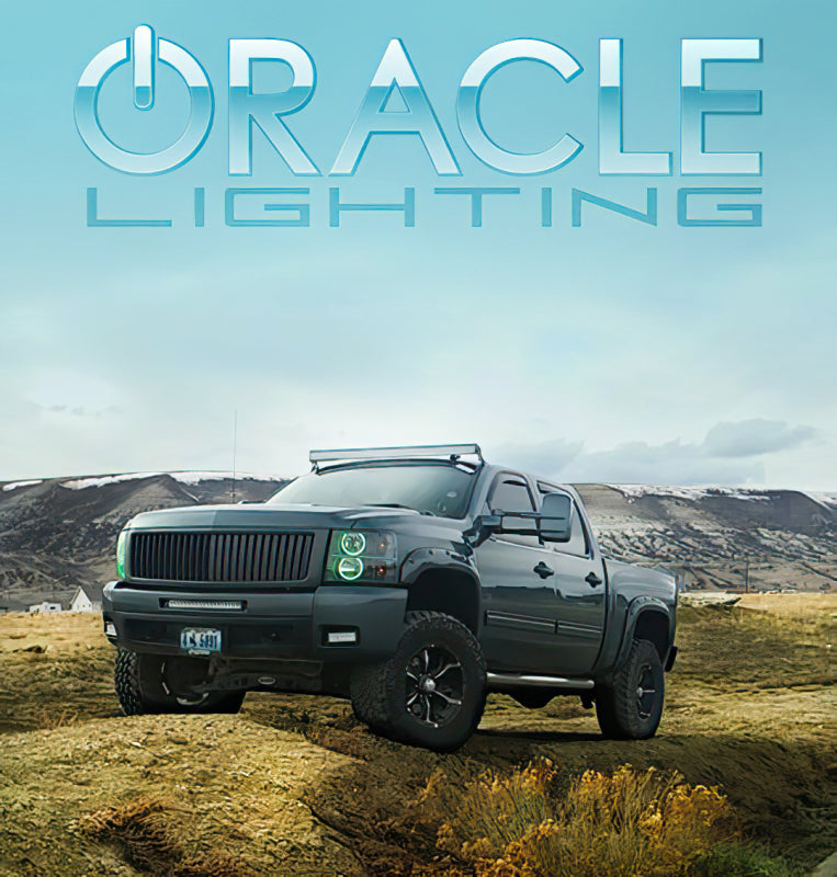 Oracle Chevy Silverado 07-13 Halo Kit Round Style - ColorSHIFT w/o Controller