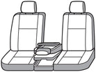 Covercraft 21-24 Ford F150 Endura PrecisionFit Custom Front Row Seat Covers - Charcoal/Black