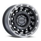 Raceline 957BS Halo 18x9in / 8x170 BP / -12mm Offset / 130.81mm Bore - Black & Silver Lip Wheel