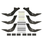 Westin 99-16 Ford F-250/350/450/550HD Reg/Supr Cab/Crew Premier Oval Nerf Step Bar Mount Kit - Blk