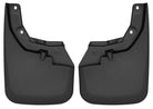 Husky Liners 16-22 Toyota Tacoma w/ OE Fender Flares Custom Molded Front Mud Guards - Black