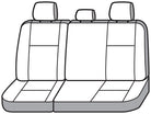 Covercraft 21-24 Toyota Sienna Endura PrecisionFit Custom Third Row Seat Covers - Black/Charcoal