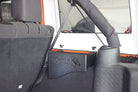 Fishbone Offroad 07-18 Jeep Wrangler JK 4 DR Wheel Well Storage Bin - Blk Textured Powdercoat Steel
