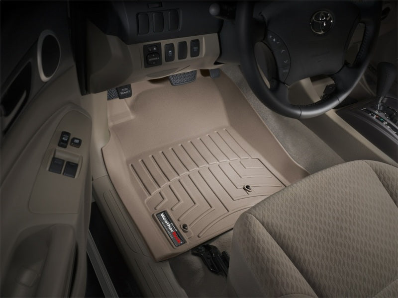 WeatherTech 05-11 Toyota Tacoma Front FloorLiner - Tan