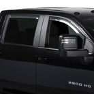 Putco 14-18 Chevy Silverado LD - 4 Door - Double Cab Element Chrome Window Visors