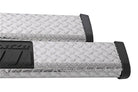 Dee Zee Universal Tubes - 6In Oval - Black Tread Aluminum (RegCab)
