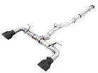 AWE Tuning Subaru BRZ / Toyota GR86 / Toyota 86 Track Edition Cat-Back Exhaust- Diamond Black Tips