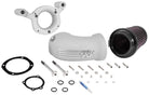 K&N 08-17 Harley-Davidson Touring Models Performance Air Intake System Silver