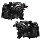 Oracle Lighting 02-04 Nissan Xterra SE Pre-Assembled LED Halo Headlights -Red