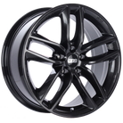 BBS SX 20x9 5x108 ET38 Crystal Black Wheel -82mm PFS/Clip Required