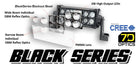 Oracle Black Series - 7D 22 1W Dual Row LED Light Bar - 6000K