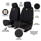 Covercraft 2026 Jeep Wrangler 2-Door (MT) Carhartt Super Dux SeatSaver Custom Front Row Seat Covers