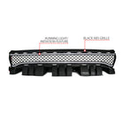 ANZO 15-23 Dodge Charger Black LED Grille w/ Initiation & Running Light/DRL Bar
