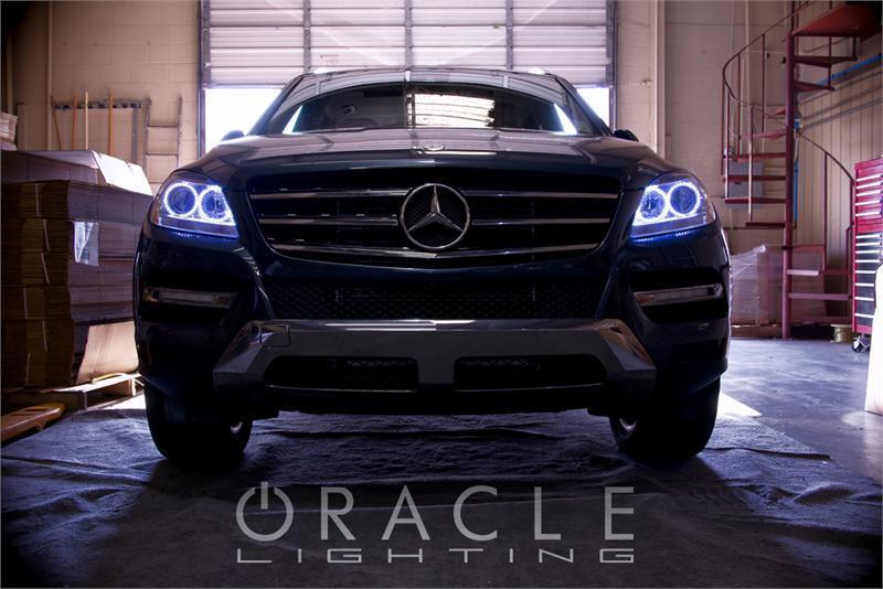 Oracle Mercedes Benz ML 350/500 06-12 Halo Kit - ColorSHIFT w/o Controller