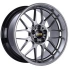 BBS RG-R 19x9.5 5x114.3 ET22 Diamond Black Wheel -82mm PFS/Clip Required